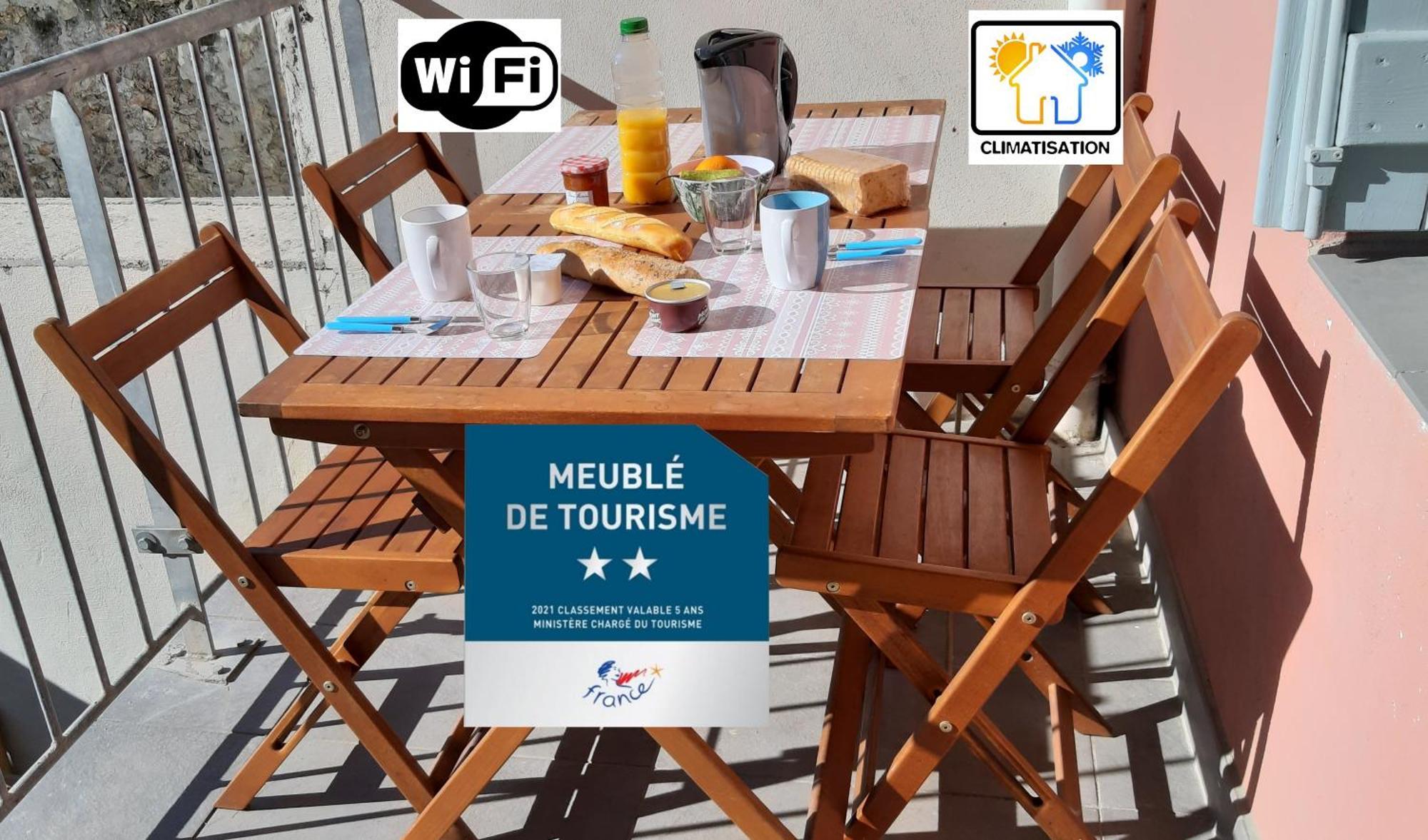 Apartmán O Coeur De Sete - T2 Climatise Avec Terrasse - 2 ** Exteriér fotografie